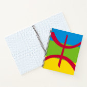 Amazigh Notitieboek - Trotse Marokkaanse student (Binnen)