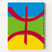 Amazigh Notitieboek - Trotse Marokkaanse student (Achterkant)