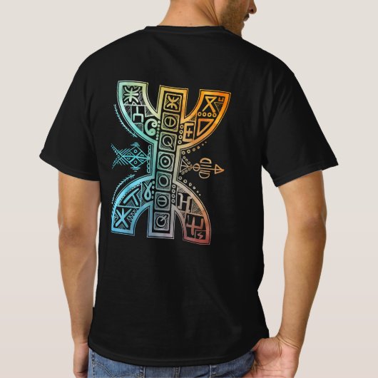Amazigh T-shirt (Achterkant)