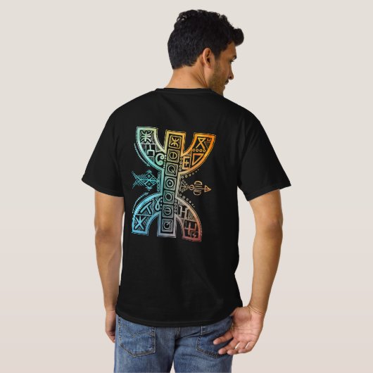 Amazigh T-shirt (Achterkant volledig)