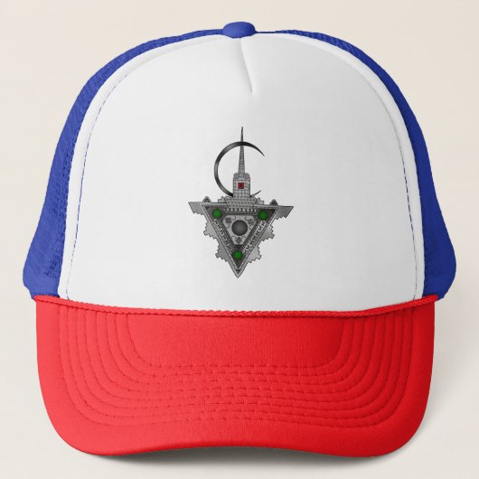 Amazigh Tazerzit Trucker Pet (Voorkant)
