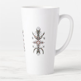 Amazigh Tifinagh Symbool Kunst – Berber sweatshirt Latte Mok