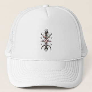 Amazigh Tifinagh Symbool Kunst – Berber sweatshirt Trucker Pet