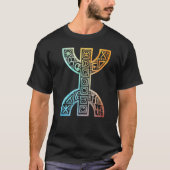 Amazigh  Yaz Tifinagh Berbers Symbole Proud T-shirt (Voorkant)