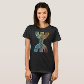 Amazigh  Yaz Tifinagh Berbers Symbole Proud T-shirt (Voorkant volledig)