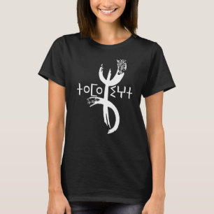 Amazigh Yaz Tifinagh symbool van de Vrijheidsprikk T-shirt