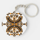 Amazigh z imazighen sleutelhanger (Achterkant)
