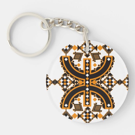 Amazigh z imazighen sleutelhanger (Voorkant)