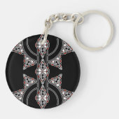 Amazigh z imazighen sleutelhanger (Achterkant)