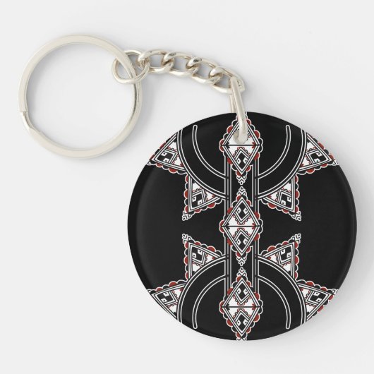 Amazigh z imazighen sleutelhanger (Voorkant)