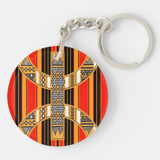 Amazigh z imazighen sleutelhanger (Achterkant)