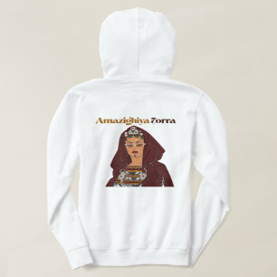 Amazighiya 7orra Amazigh-vrouw Hoodie