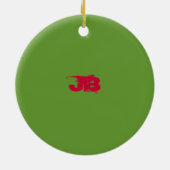 AMAZIN-kerstbedenktijd Keramisch Ornament (Achterkant)