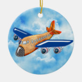 Amazing Airplane Keramisch Ornament (Voorkant)