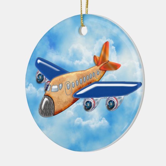 Amazing Airplane Keramisch Ornament (Links)