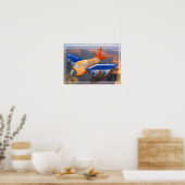 Amazing Airplane Uitzicht Poster (Keuken)