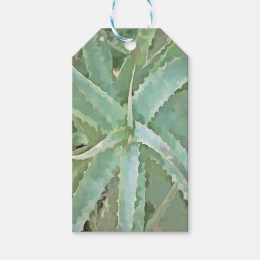 Amazing Aloe Vera AcrylArt Cadeaulabel (Voorkant)