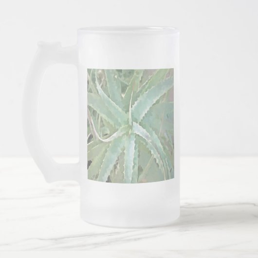 Amazing Aloe Vera AcrylArt Matglas Bierpul (Links)