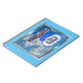 Amazing American Paratrooper en Flag Notitieboek (Linkerzijde)