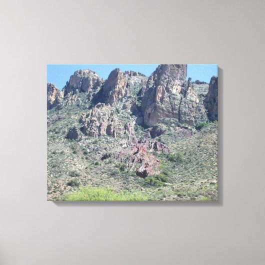 Amazing Apache Trail Canvas Afdruk (Voorkant)