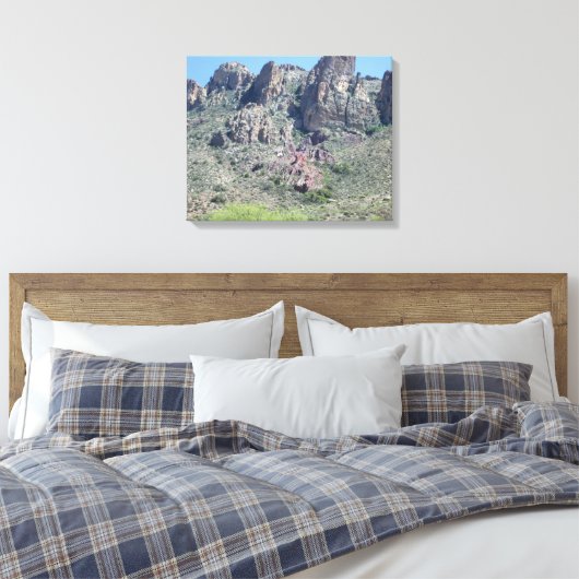 Amazing Apache Trail Canvas Afdruk (Insitu (Slaapkamer))