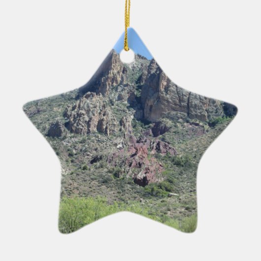Amazing Apache Trail Keramisch Ornament (Voorkant)