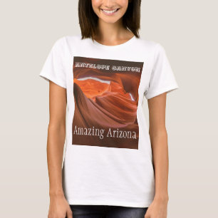 Amazing Arizona Antelope Canyon Trage geologie T-shirt
