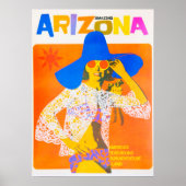Amazing Arizona Vintage Travel Poster (Voorkant)