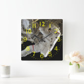 Amazing Astronaut Vierkante Klok (Huis)