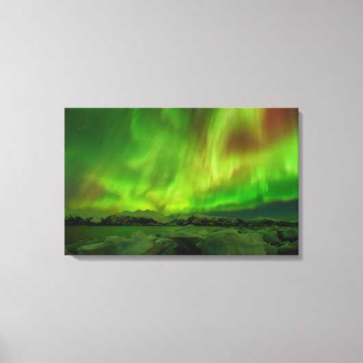 Amazing Aurora Canvas Afdruk (Voorkant)