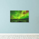 Amazing Aurora Canvas Afdruk (Insitu (Houten vloer))