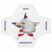 Amazing Bald Eagle, de Amerikaanse vlag, Star Voetbal (Enkel)