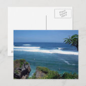 Amazing Bali Beach Briefkaart (Voorkant / Achterkant)