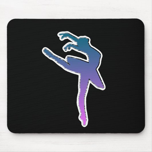 Amazing Ballerina Graphic Muismat (Voorkant)