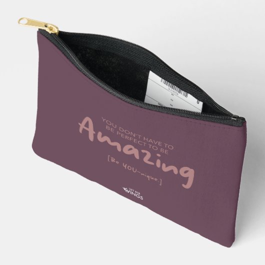 Amazing [Be YOU-nique] — Zippered Pouch Etui (Open)
