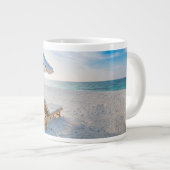 Amazing Beach Sunset Grote Koffiekop (Voorkant rechts)