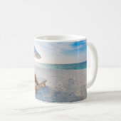 Amazing Beach Sunset Koffiemok (Voorkant rechts)