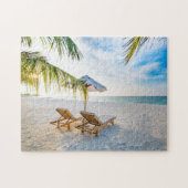 Amazing Beach Sunset Legpuzzel (Horizontaal)