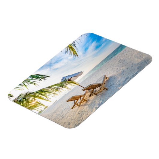 Amazing Beach Sunset Magneet (Linkerzijde)