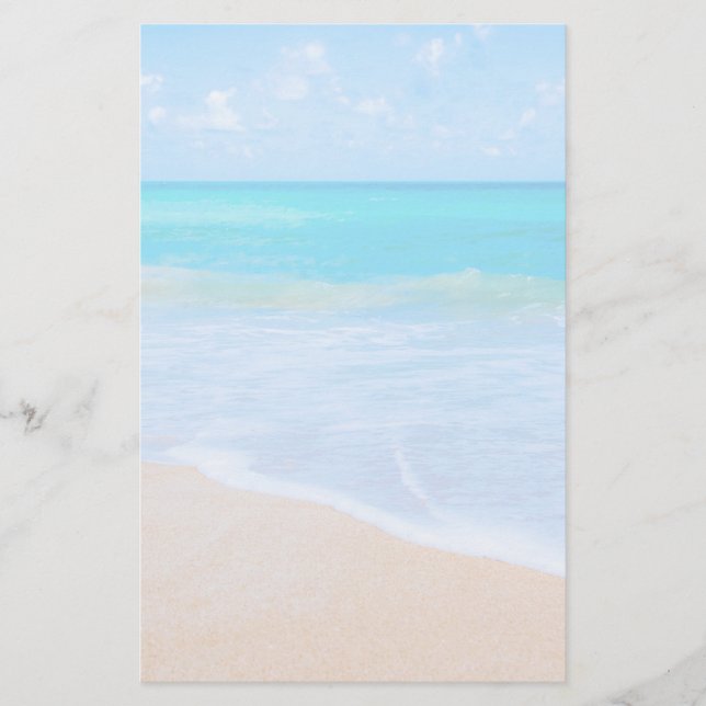 Amazing Beach Tropical Scene Foto (Voorkant)
