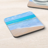 Amazing Beach Tropical Scene Foto Drankjes Onderzetter (Linkerzijde)