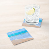 Amazing Beach Tropical Scene Foto Kartonnen Onderzetters (Insitu)