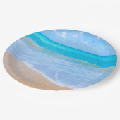 Amazing Beach Tropical Scene Foto Papieren Bordje (Gekanteld)