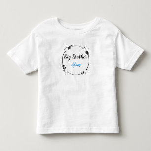 Amazing Big brother customizable name Kinder Shirts