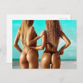  Amazing! Bikini Babes briefkaart (Voorkant / Achterkant)