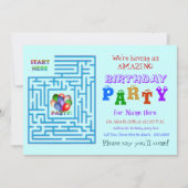 Amazing Birthday Party Kaart (Voorkant)