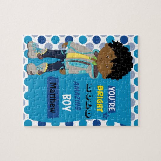 Amazing Black Boy Legpuzzel (Horizontaal)