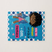 Amazing Black Girl Legpuzzel (Horizontaal)