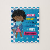 Amazing Black Girl Legpuzzel (Verticaal)