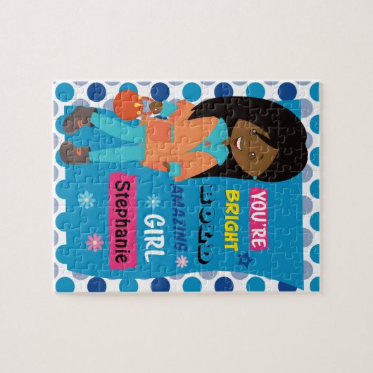 Amazing Black Girl Legpuzzel (Horizontaal)